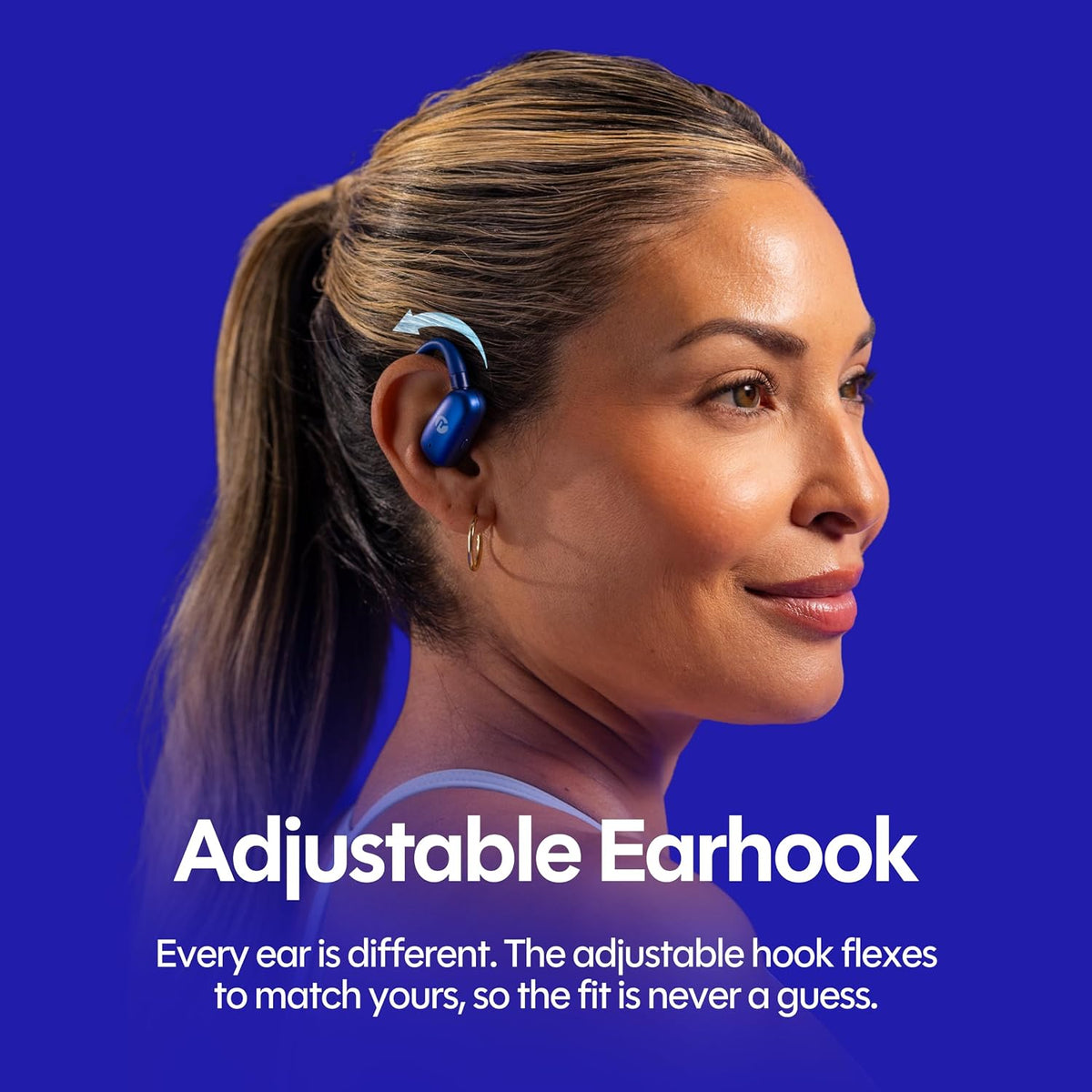Raycon Everyday - Auriculares de oreja abierta, micrófono dual, 40H...