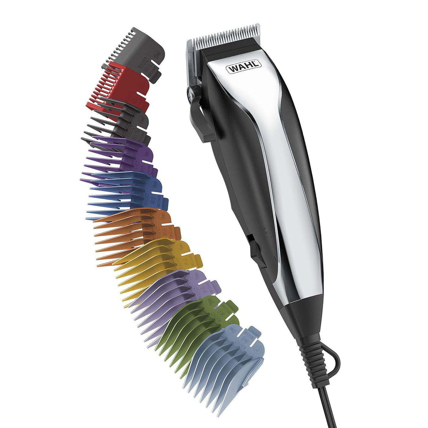 Wahl Kit de cortapelos con cable para el hogar con palanca de adelg...