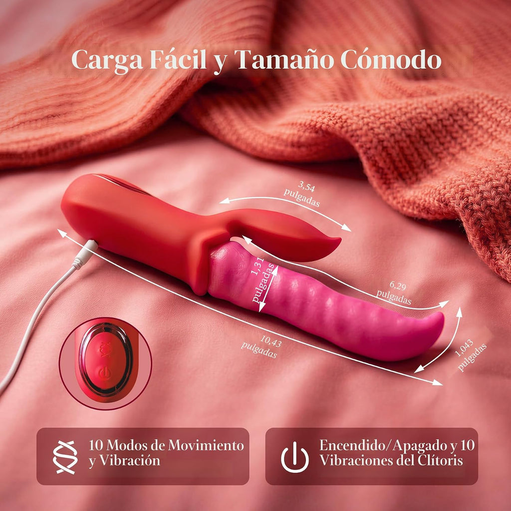 Vibrador de juguetes sexuales para adultos, consolador \u2013 Vibra...