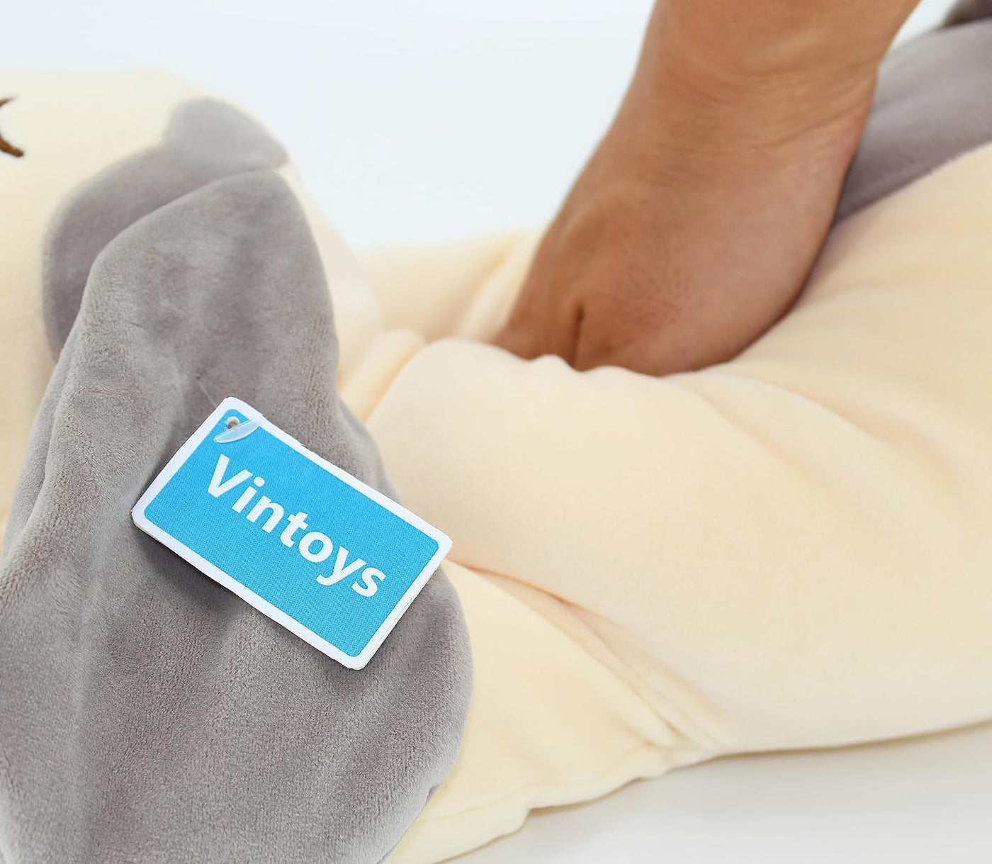 Vintoys - Almohada muy suave para abrazar para perro, grande, color...