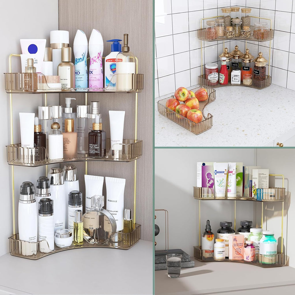 Webetop Organizador de Encimera para Baño, Organizador Esquinero de...