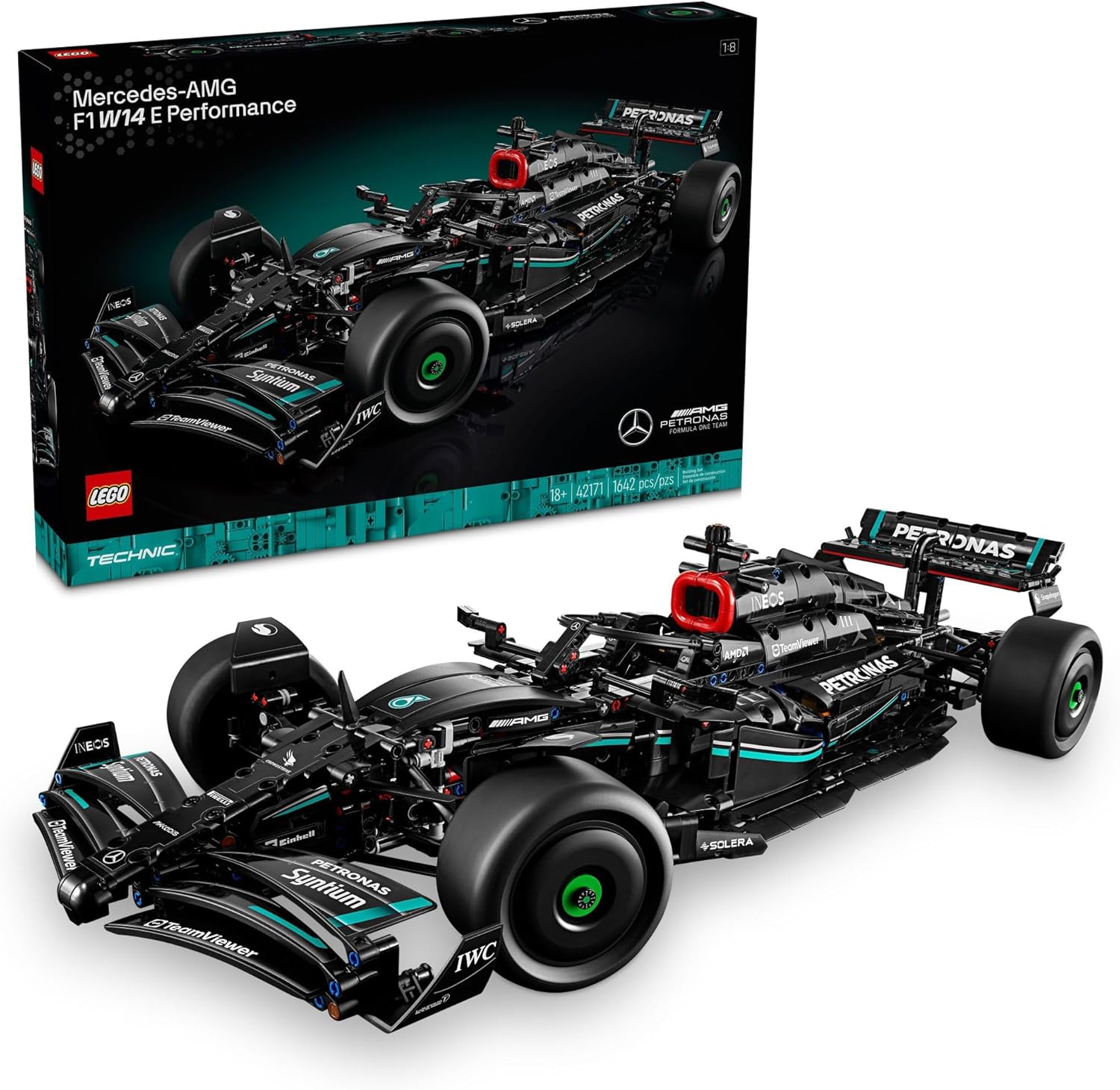 Conjuntos de Kits de Modelo de Coche LEGO Technic Mercedes-AMG F1 W...