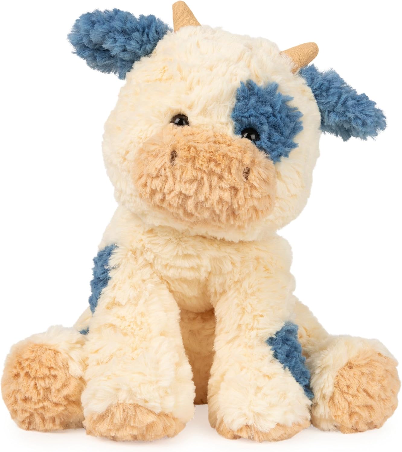 GUND Cozys Collection - Juguete sensorial de peluche de vaca de 10...
