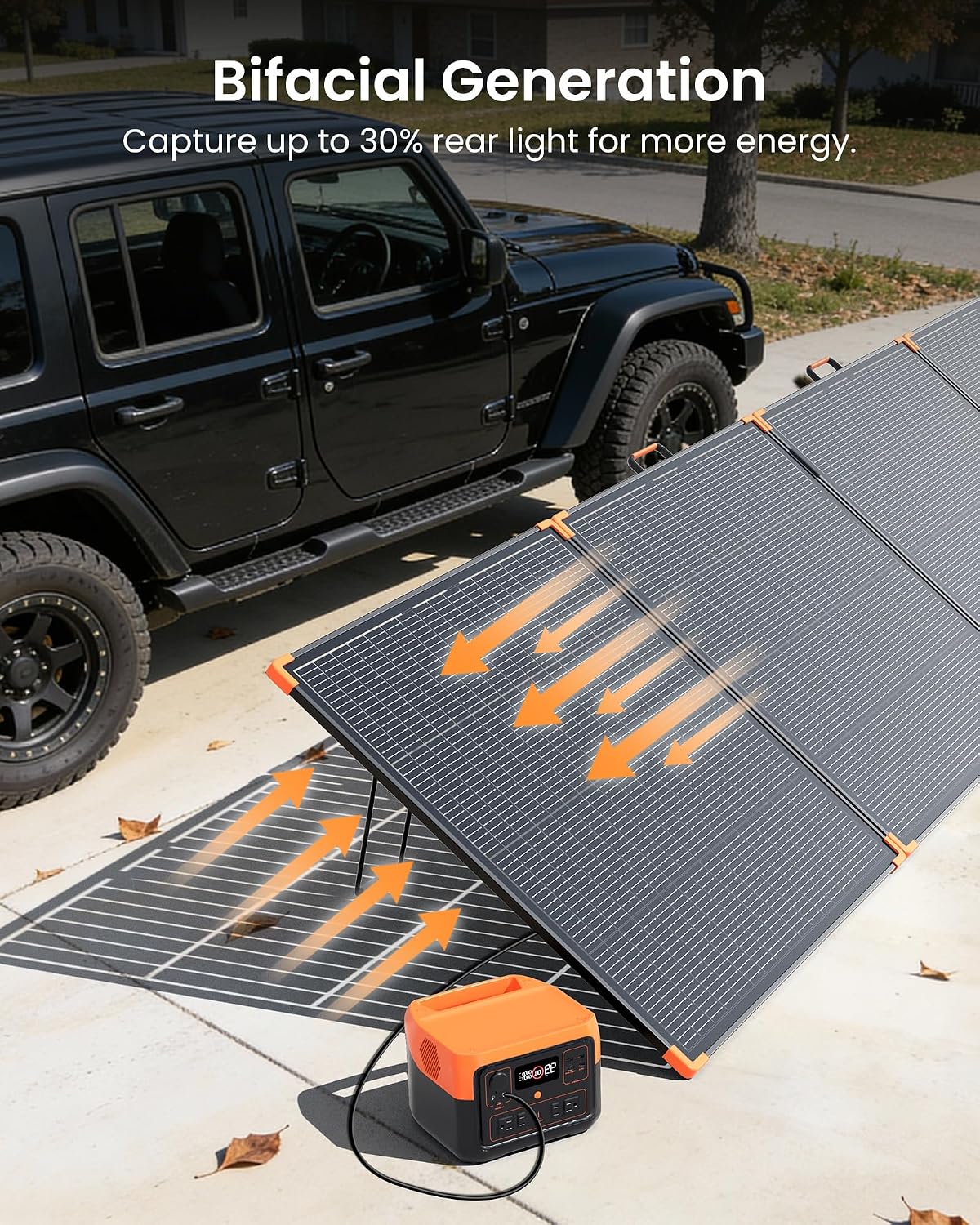 ZOUPW 480W biacial panel solar portátil tipo N 16BB para la central...