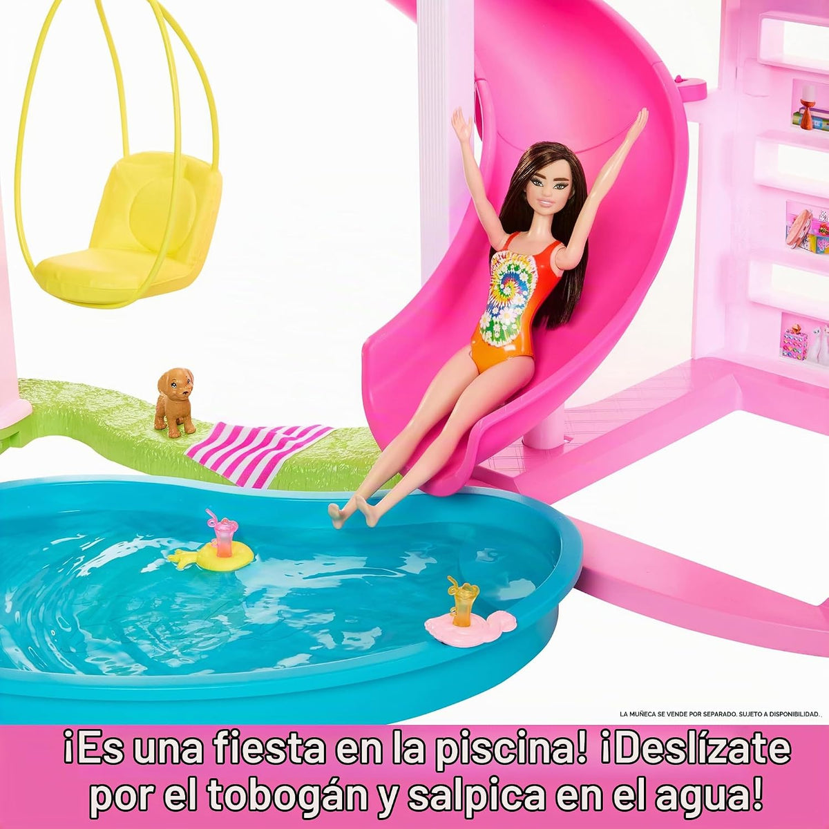 Barbie Juego de casa de muñecas Dreamhouse y accesorios temáticos |...