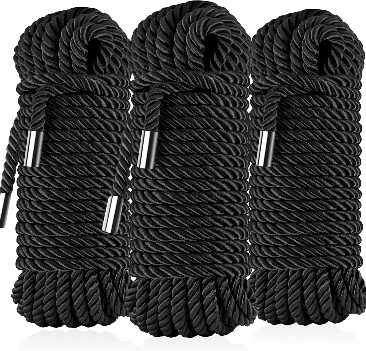 Cuerda de amarre de seda suave - Cuerdas de nailon de colores brill...