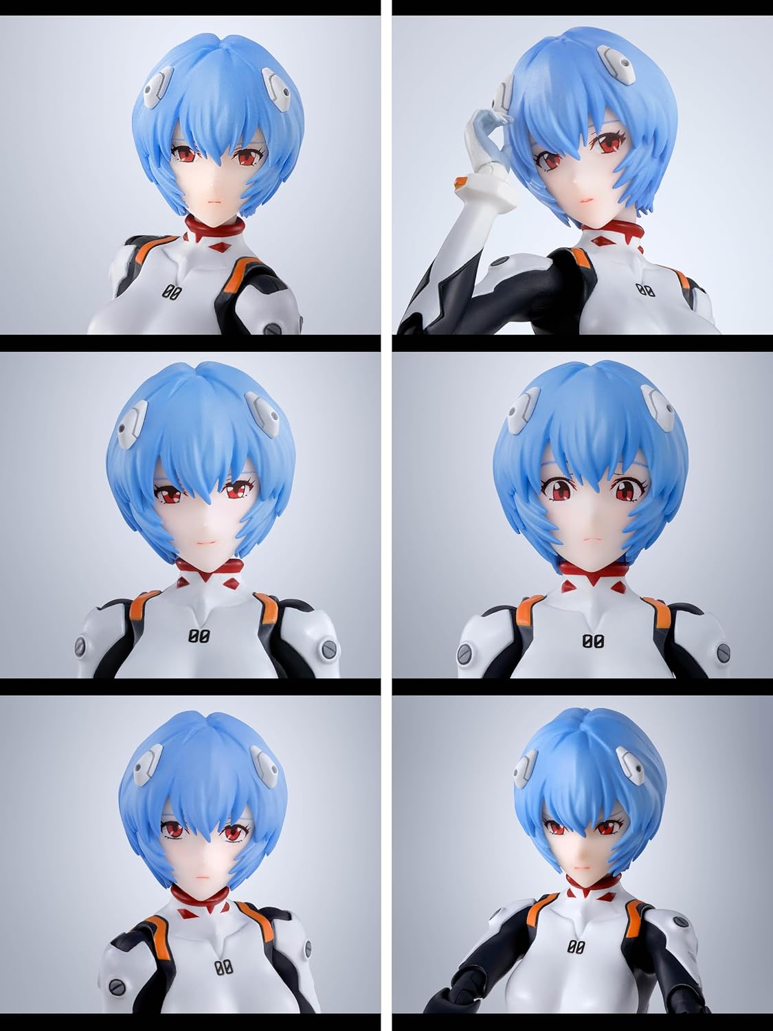 TAMASHII NATIONS - Neon Genesis Evangelion - Figura de acción Rei A...