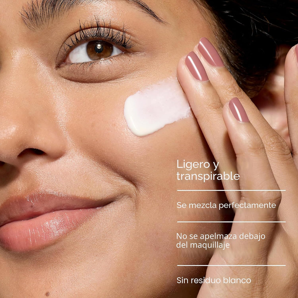 Protector solar facial transparente UV EltaMD con óxido de zinc, si...