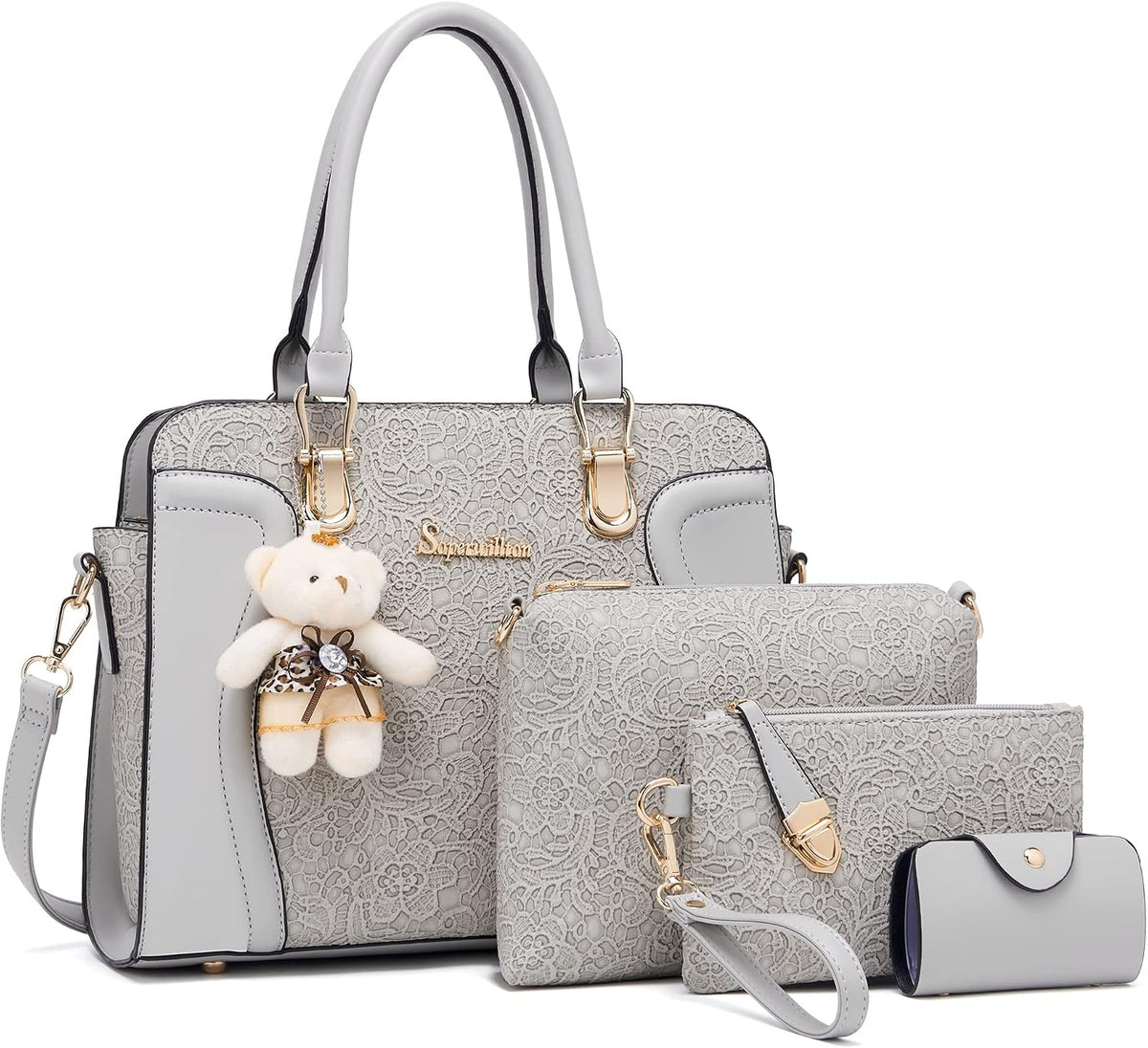 Bolsos de mano de moda para mujer, bolsas tote, bolsas de hombro, b...