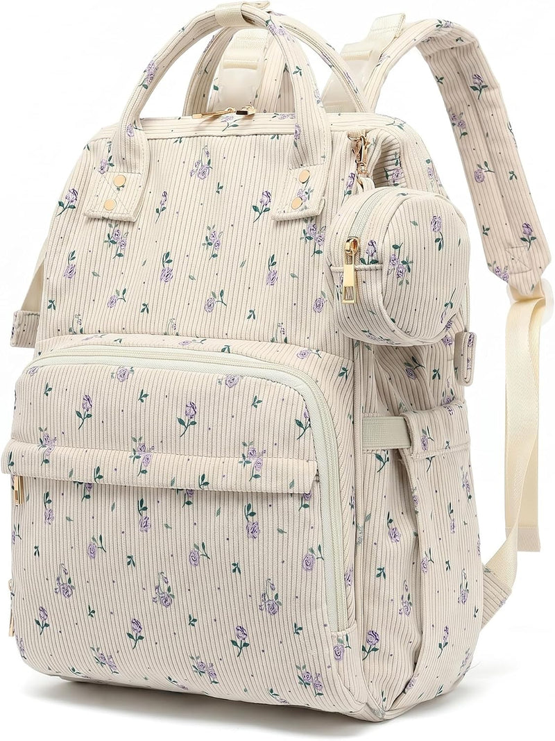 Lrenagao Mochila para pañales de bebé para mamá y papá, bolsa de pa...