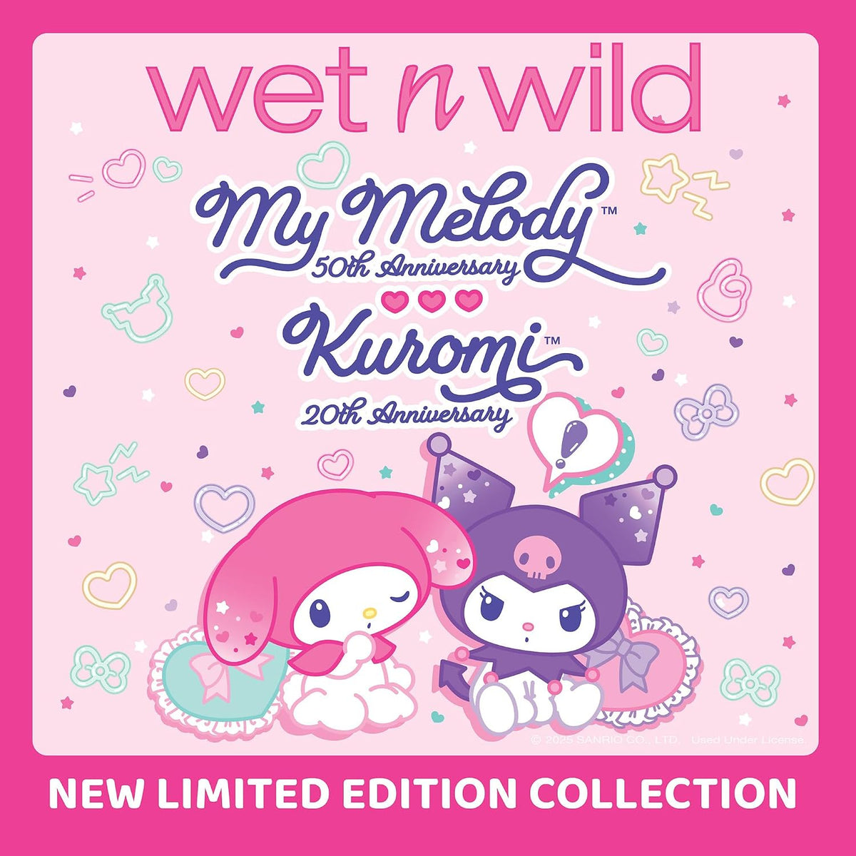wet n wild My Melody y Kuromi Bolsa de Maquillaje