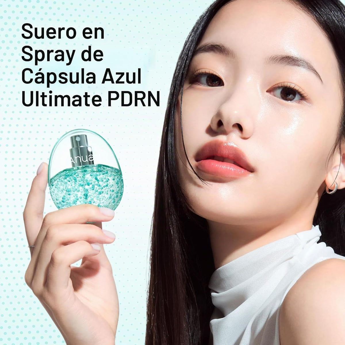 ANUA PDRN Collagen Glow - Suero facial en aerosol, 1.01 onzas líqui...