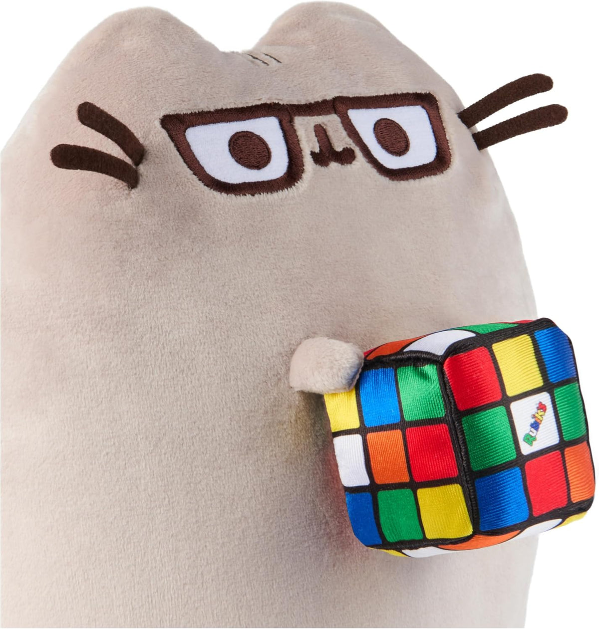 GUND Pusheen Rubik's Cube - Juguete de peluche de 9.5 pulgadas...