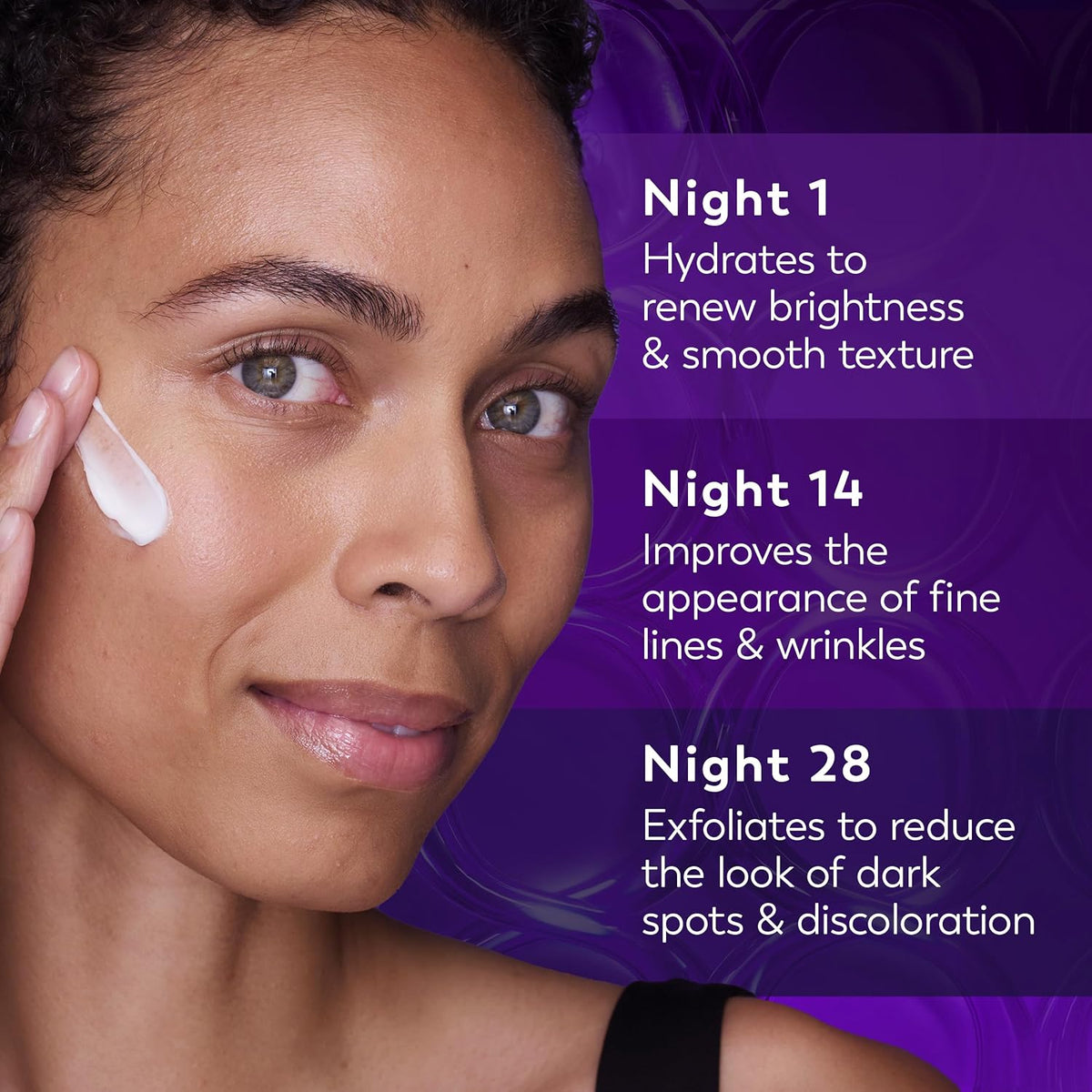 Olay Crema de noche de retinol para mujeres, hidratante facial anti...