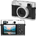 Minolta MND70 Retro Wi-Fi UHD Cámara Digital De Doble Lente - Plata...