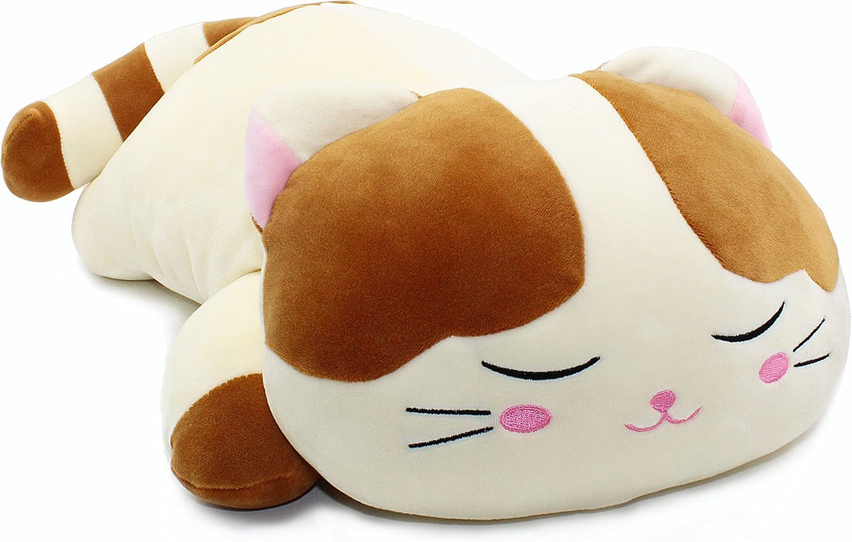 Vintoys almohada grande de gato muy suave para abrazar. Gatito de p...