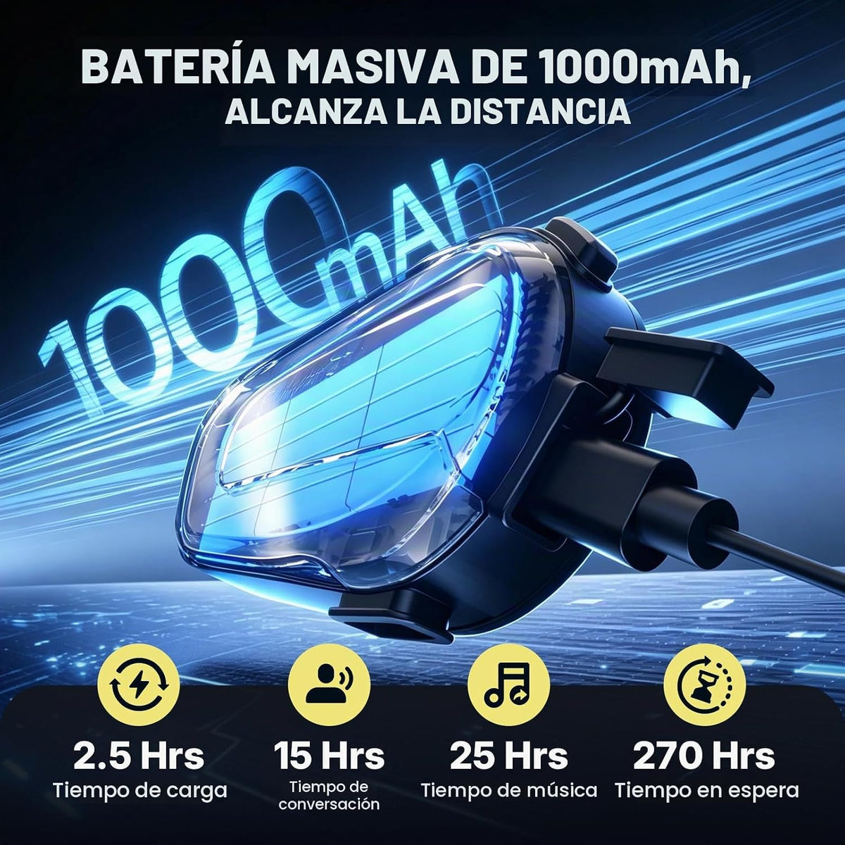 Oumurs N3X - Auriculares Bluetooth para motocicleta, sistema de com...