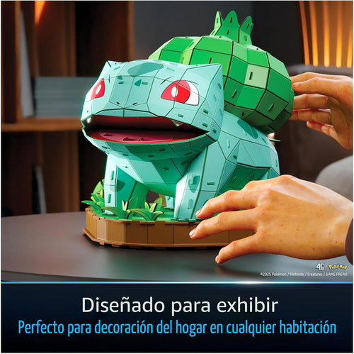 4D Build Pokémon Bulbasaur - Kit de modelo de rompecabezas 3D, deco...