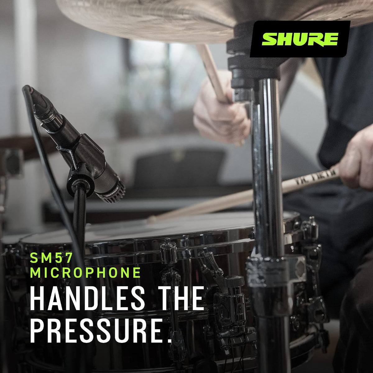 Shure SM57 Pro XLR Micrófono dinámico para instrumentos | Micrófono...