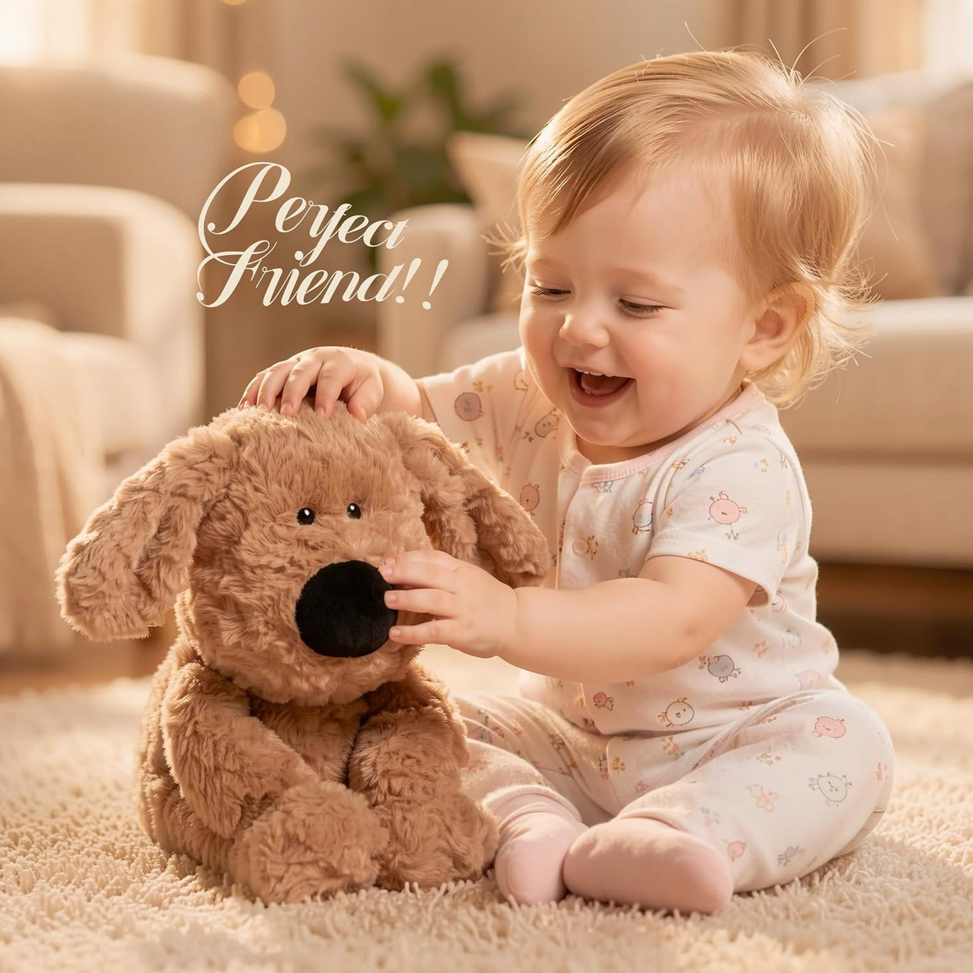 Niceween Animales de peluche, adorables juguetes de peluche de 11.8...