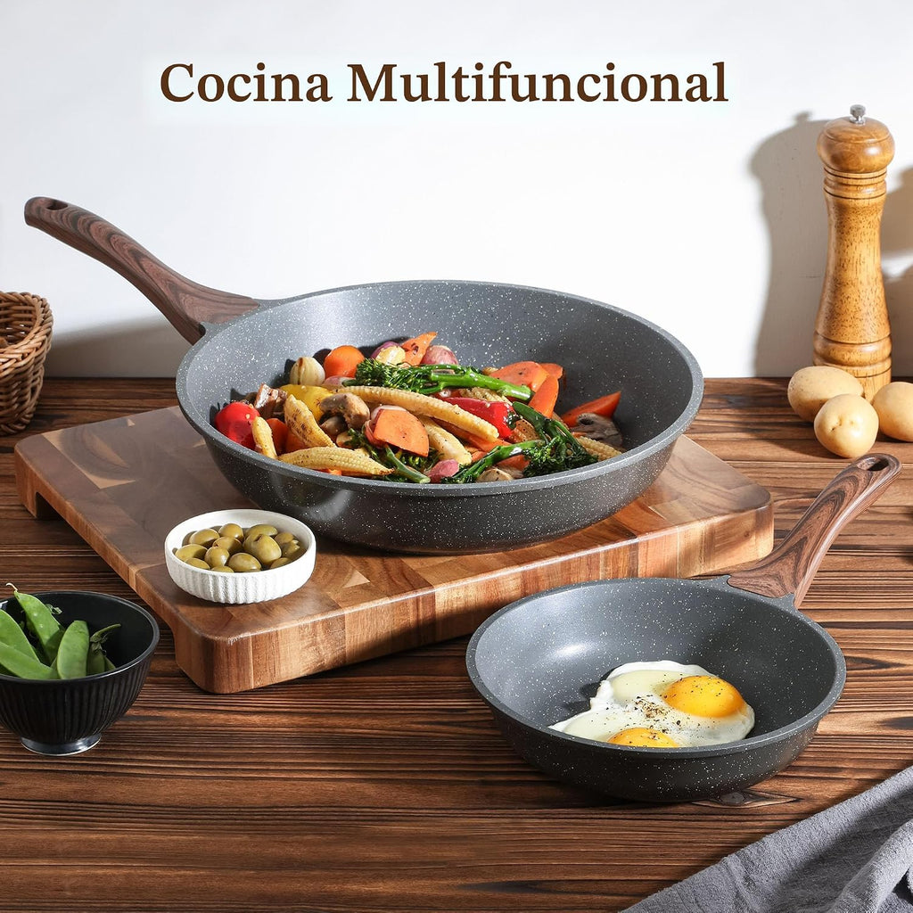 SENSARTE Sartén Antiadherente para Freír, Sartén para Tortilla con...