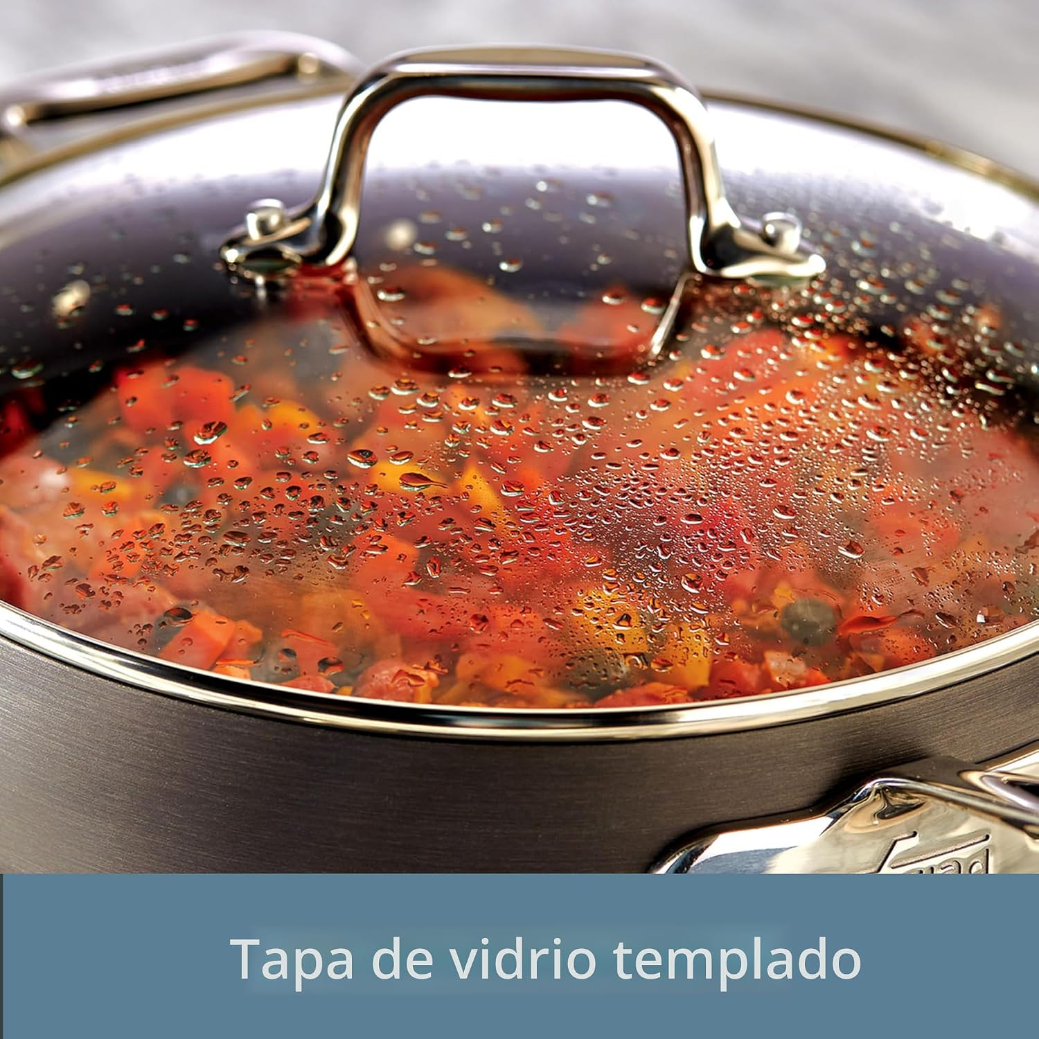 All-Clad HA1 - Juego de utensilios de cocina anodizados duros antia...