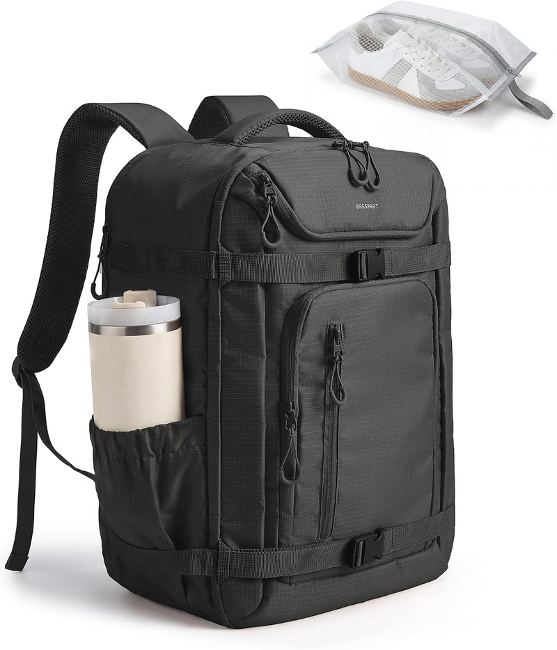 Mochila de viaje BAGSMART para mujeres y hombres, mochila de transp...