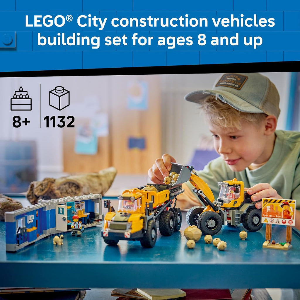 LEGO City Camión volquete y cargador frontal 60494 | Juguetes de co...
