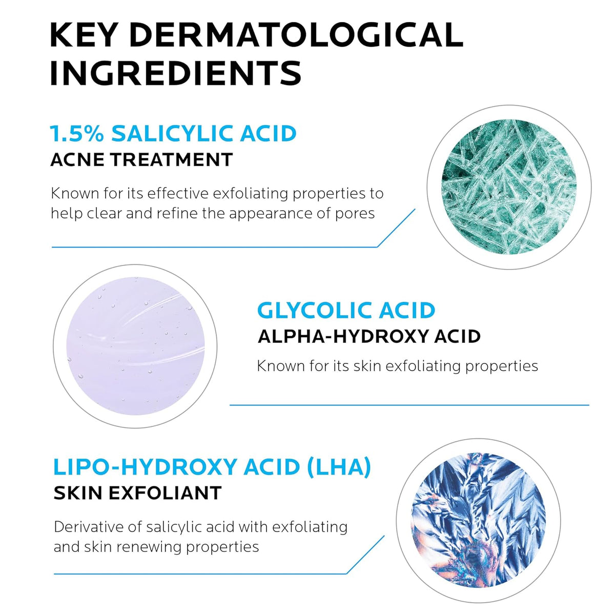 La Roche-Posay Effaclar - Suero de ácido salicílico al 1,5%, tratam...