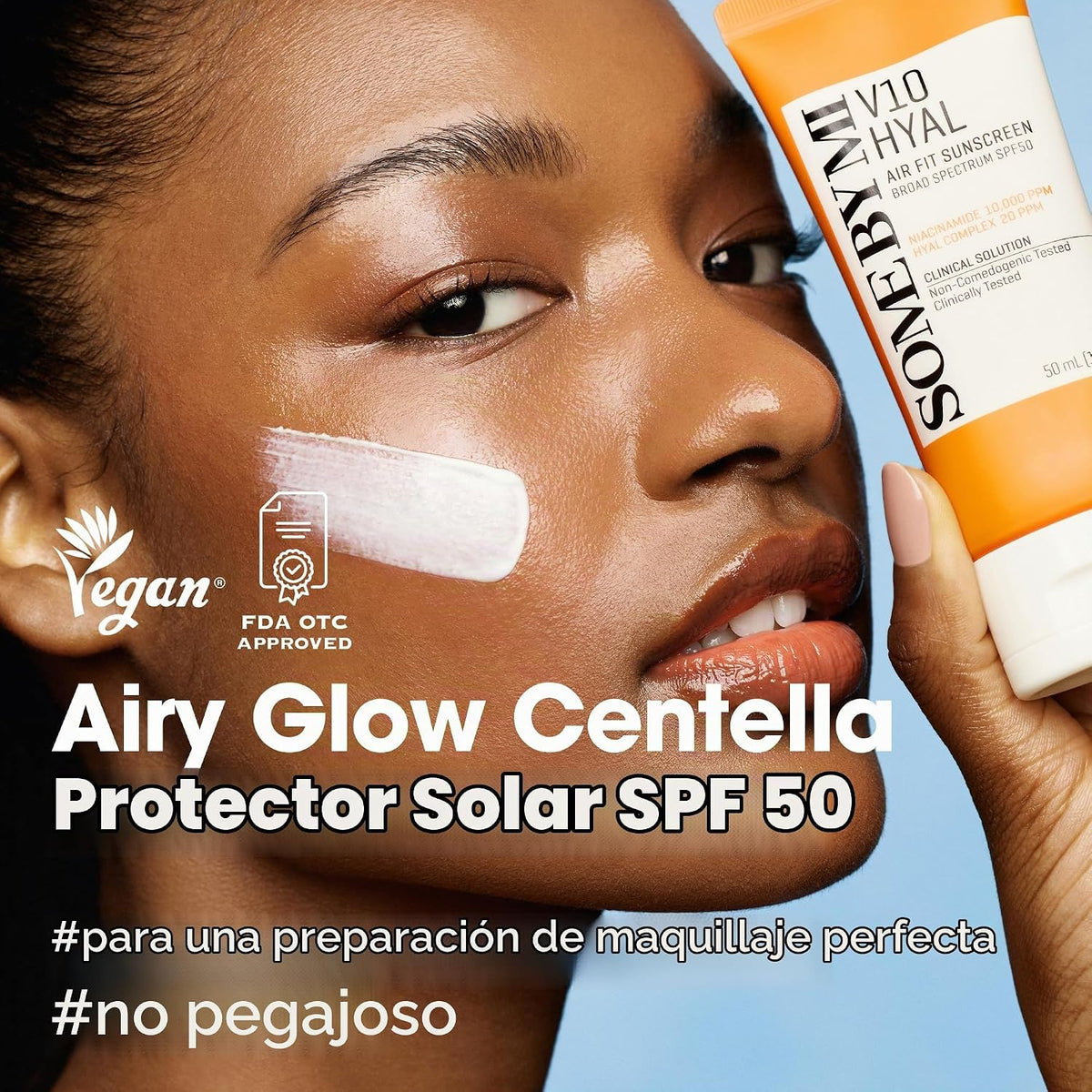 SOME BY MI V10 Hyal Air Fit Protector Solar SPF 50 \u2013 Paquete d...