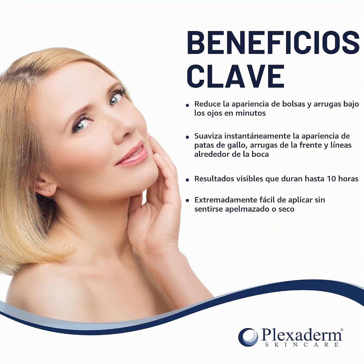 Plexaderm Suero de ojos de reducción rápida, fórmula avanzada, suer...