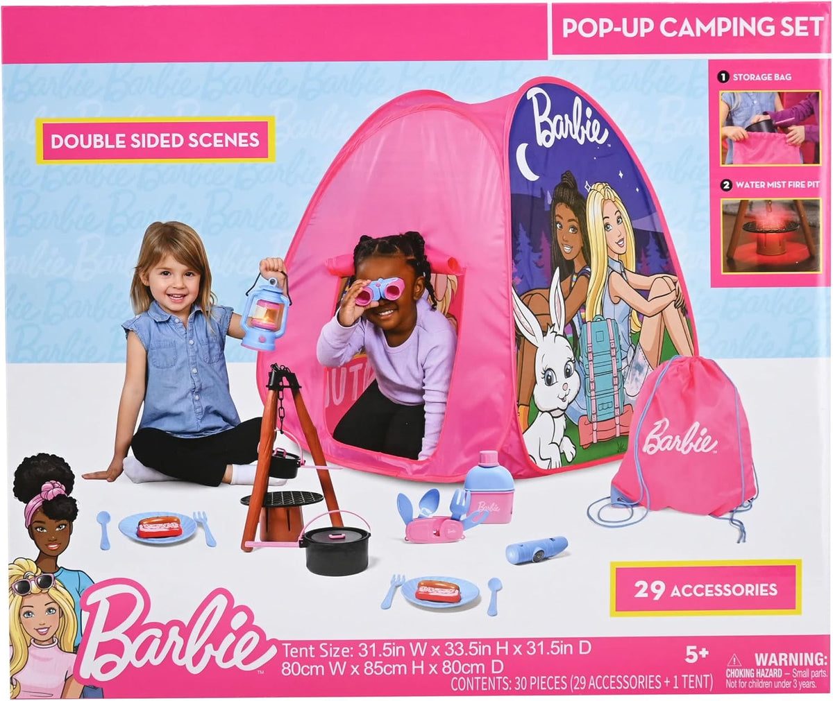 Barbie™ Tienda de campaña emergente, tienda de campaña desplegable...