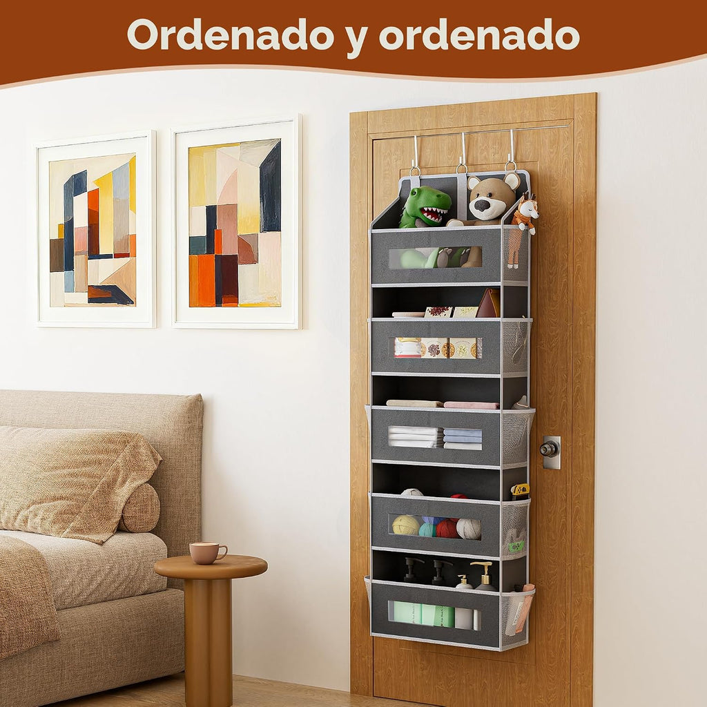 Paquete de 3 organizadores de almacenamiento de 5 niveles sobre la...