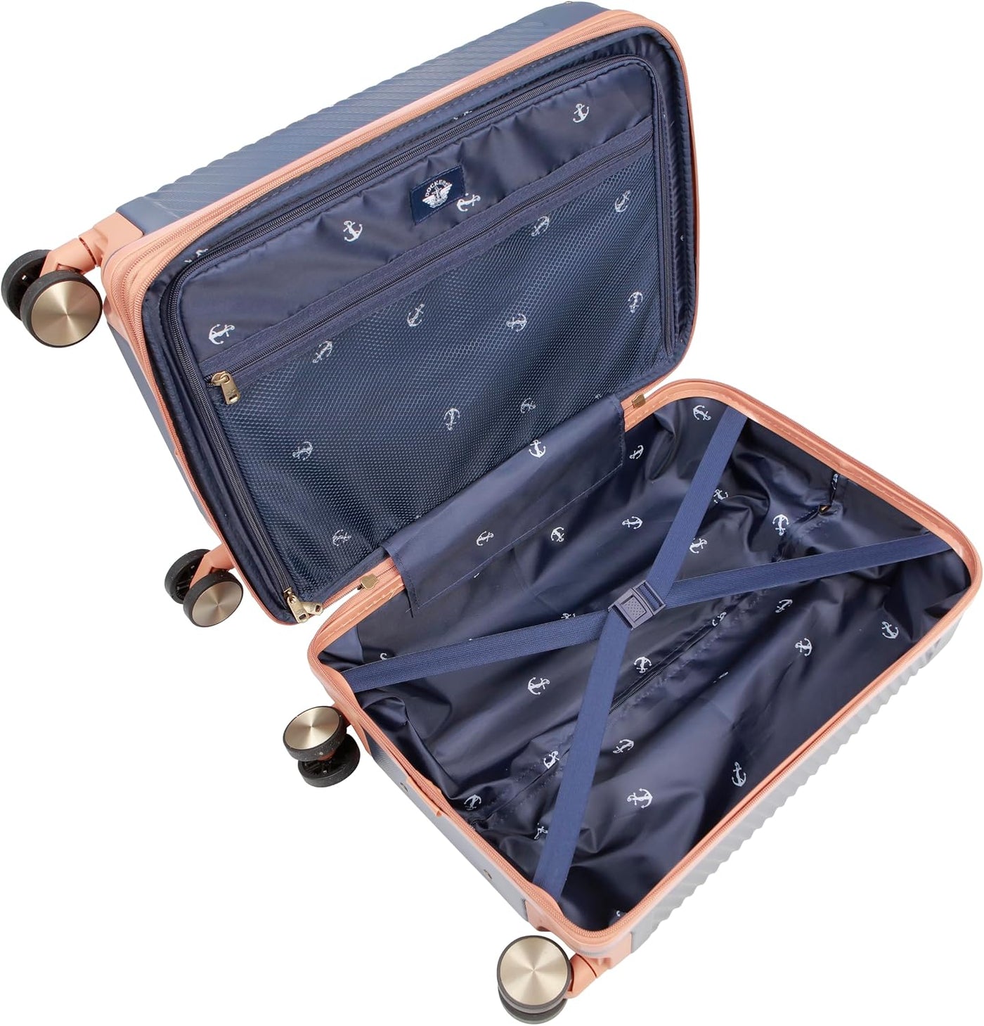 Dockers Spectra Hardside - Spinner expandible de 8 ruedas, India In...
