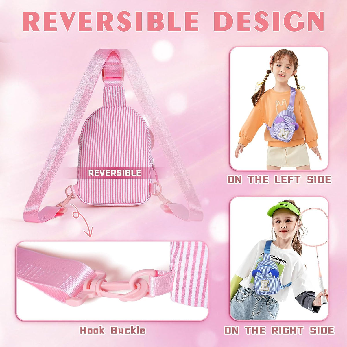 QLOVEA Bolsos bandolera para niñas y niños - Regalos para niños | B...