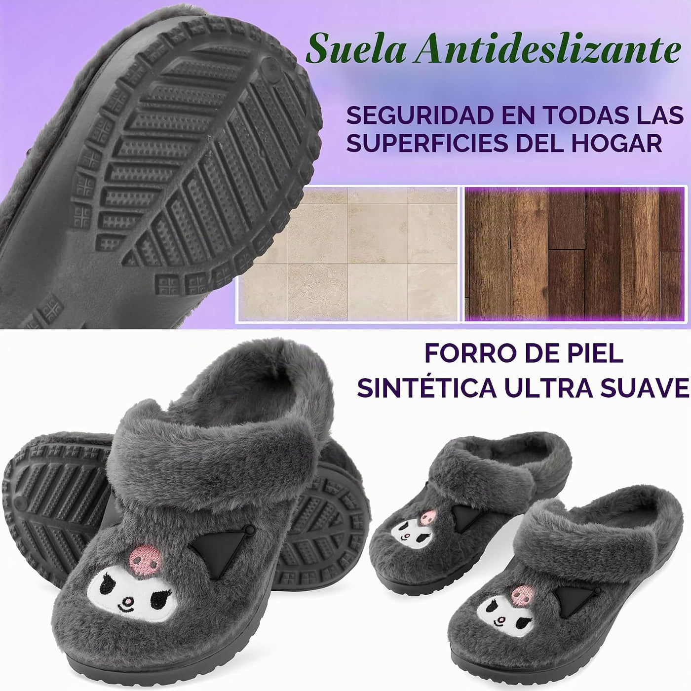 Zuecos Hello Kitty de Sanrio para mujer, adolescentes, zuecos acoge...