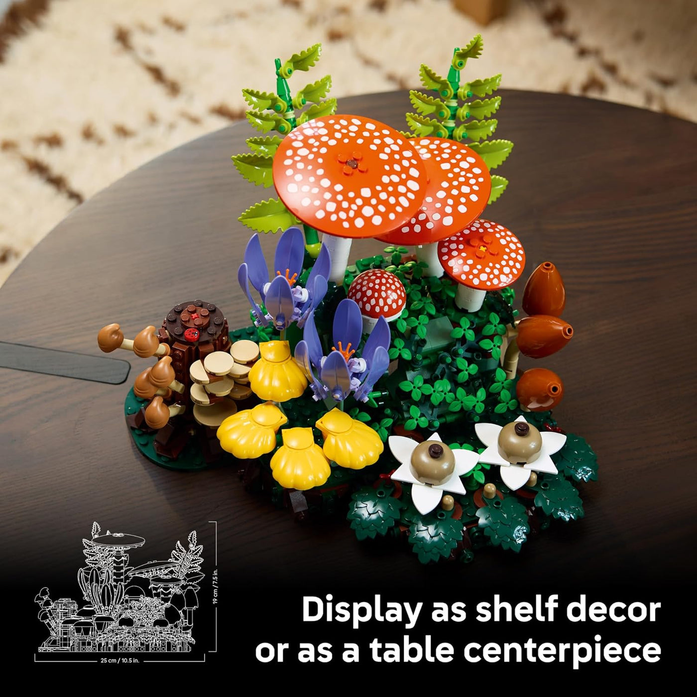 LEGO Botanicals Woodland Mushrooms
