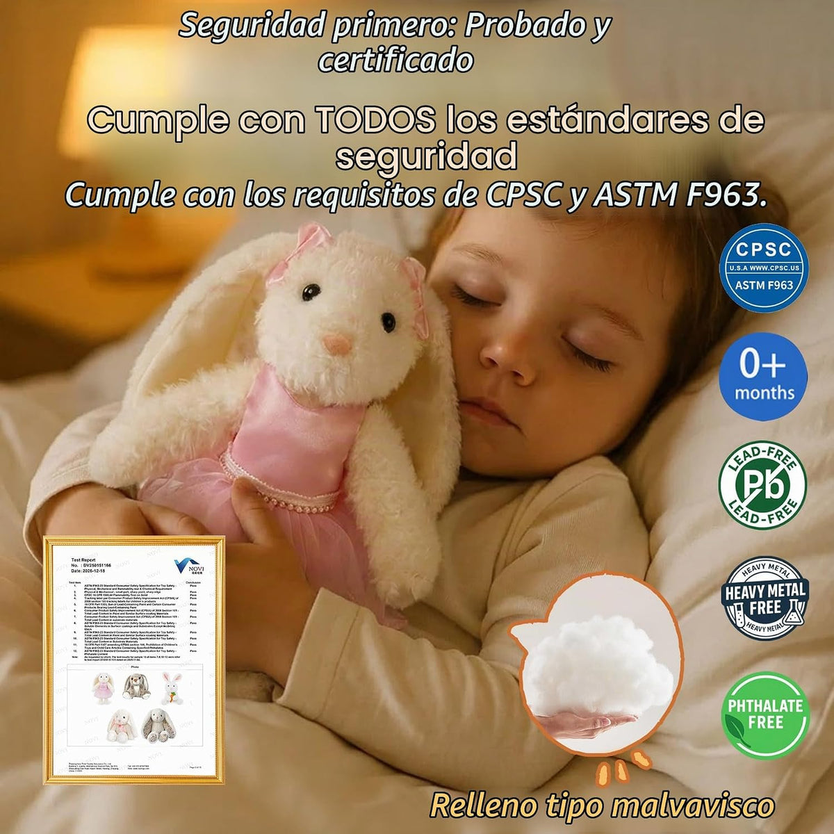 okegztoa - Juguete de peluche de bailarina, tutú rosa, falda de per...