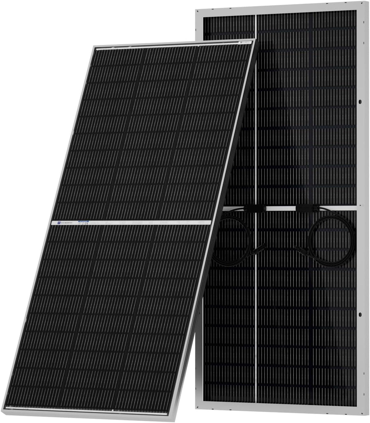 ECO-WORTHY Panel solar bifacial tipo N de 195 W, 18 BB, 1 panel sol...