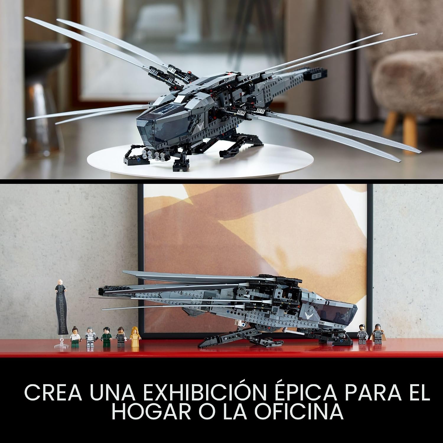 LEGO Icons Dune Atreides Royal Ornithopter 10327, Modelo Colecciona...