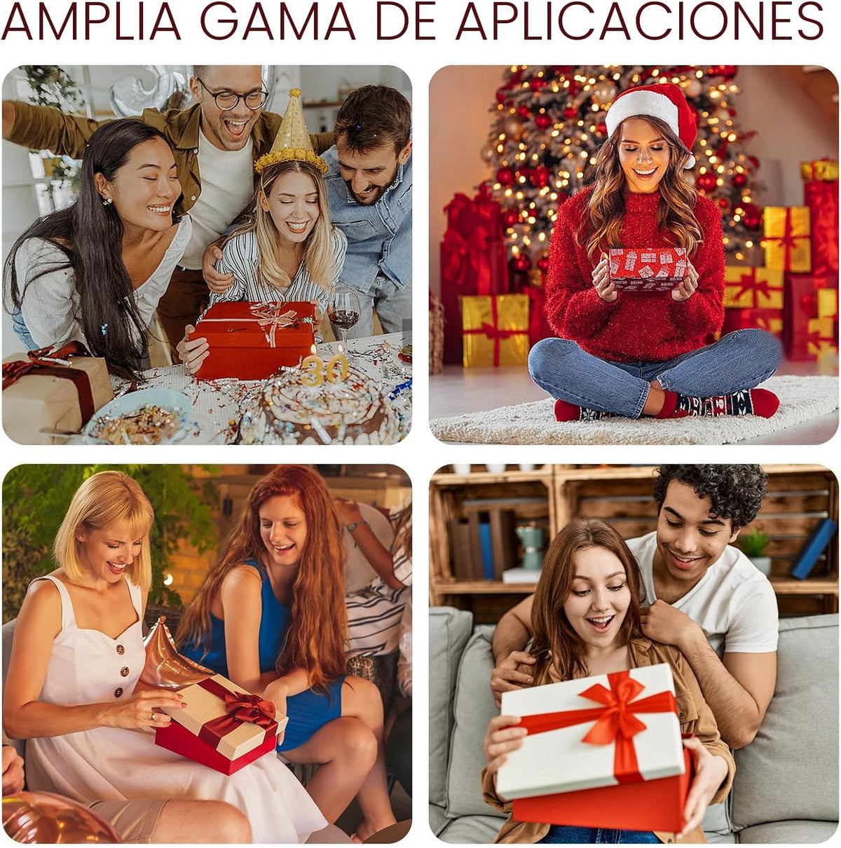Piano de Pulgar Acrílico Kalimba, YUNDIE Portátil 17 Teclas Piano d...