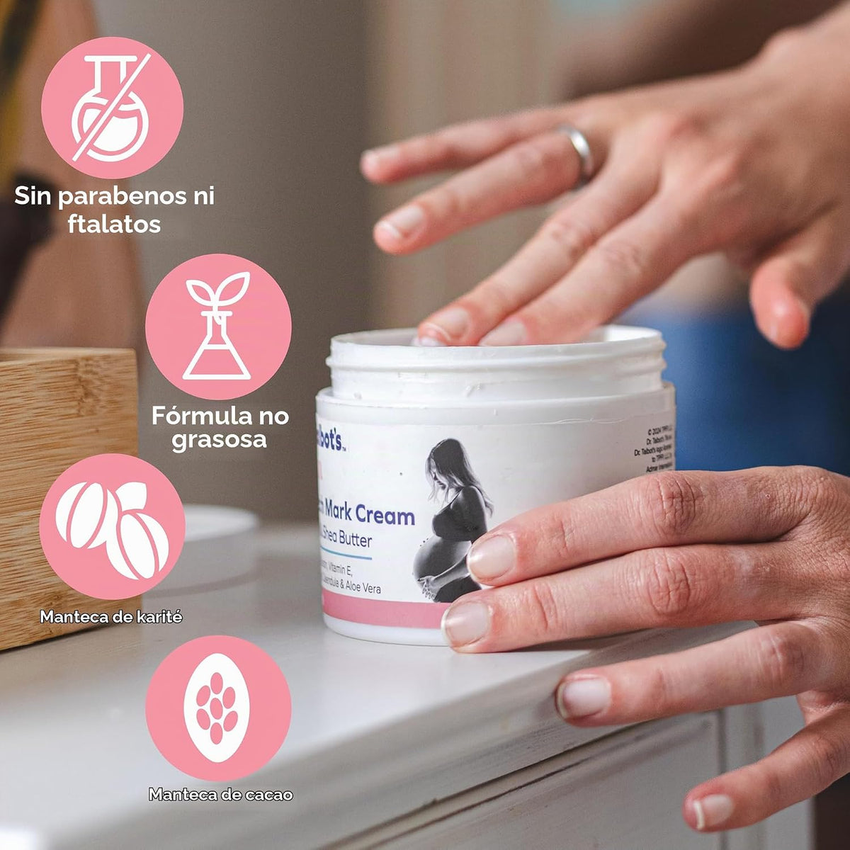 Crema de estrías para mamá del Dr. Talbot