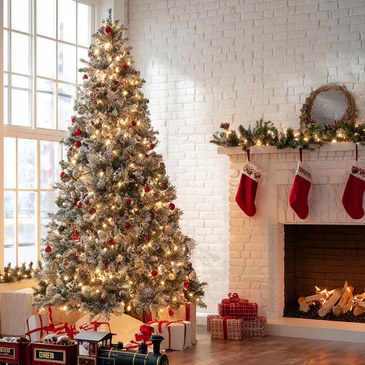 TW SHINE Luces navideñas que cambian de color, 328 pies, 1000 LED,...