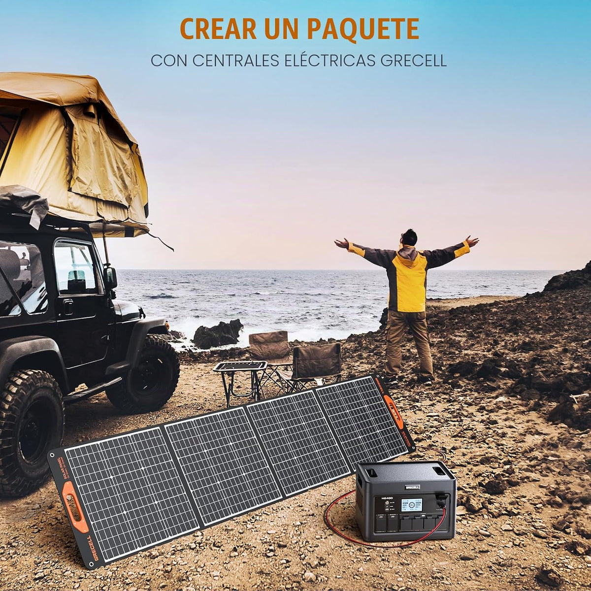 el panel solar portátil 200W para el generador de la central eléctr...