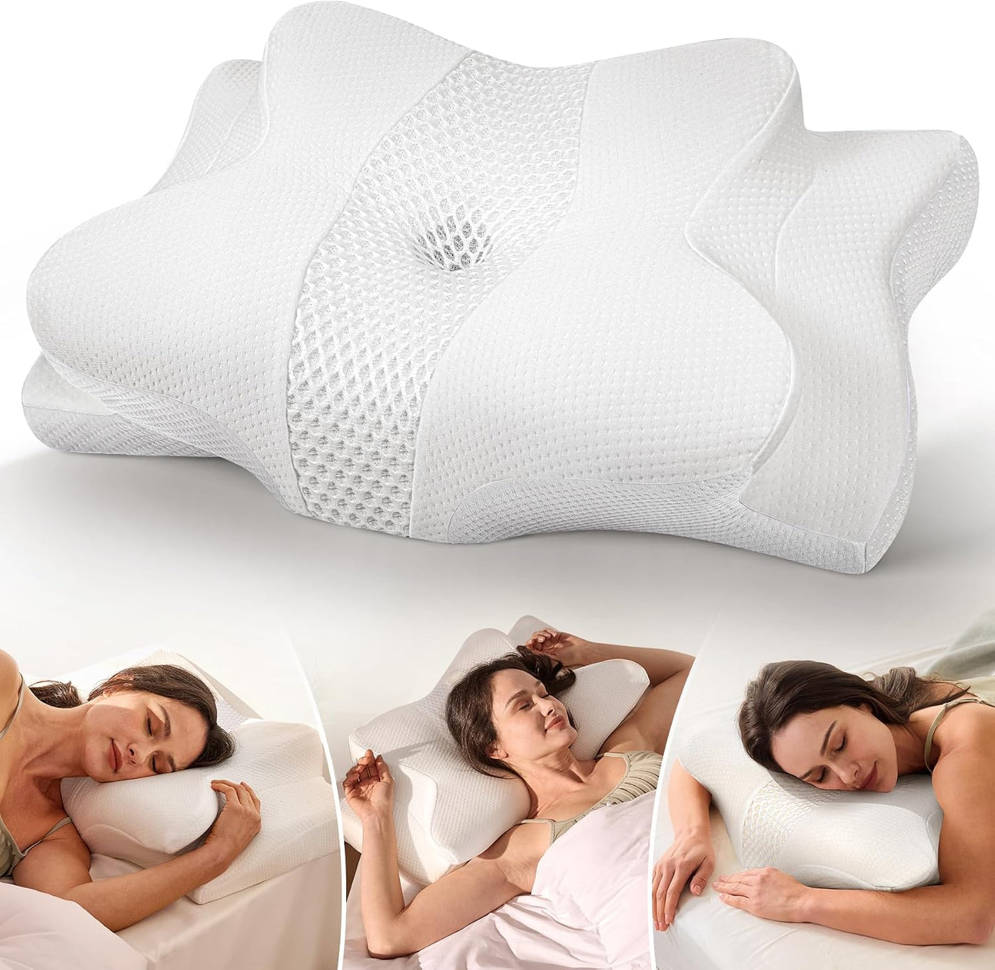 Cozyplayer Almohada cervical para el cuello verdaderamente refresca...