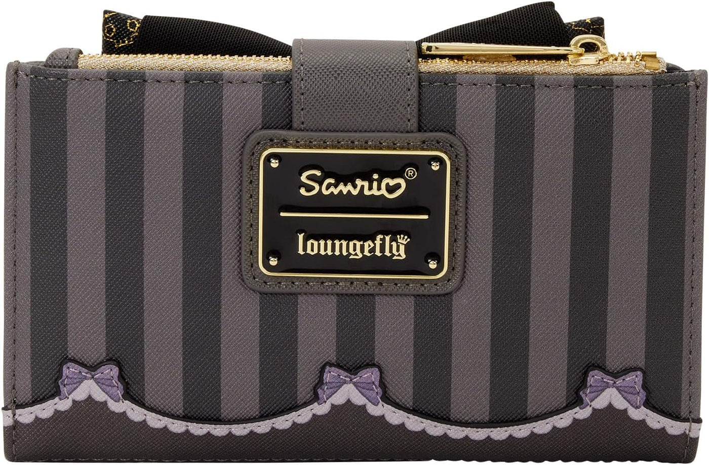 Cartera de doble pliegue Loungefly Sanrio Kuromi - Aniversario 20º