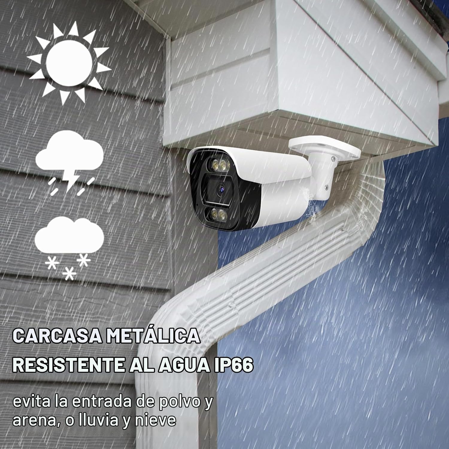 Voniviewse Cámara de seguridad analógica HD-CVI\/TVI\/AHD\/960H 108...