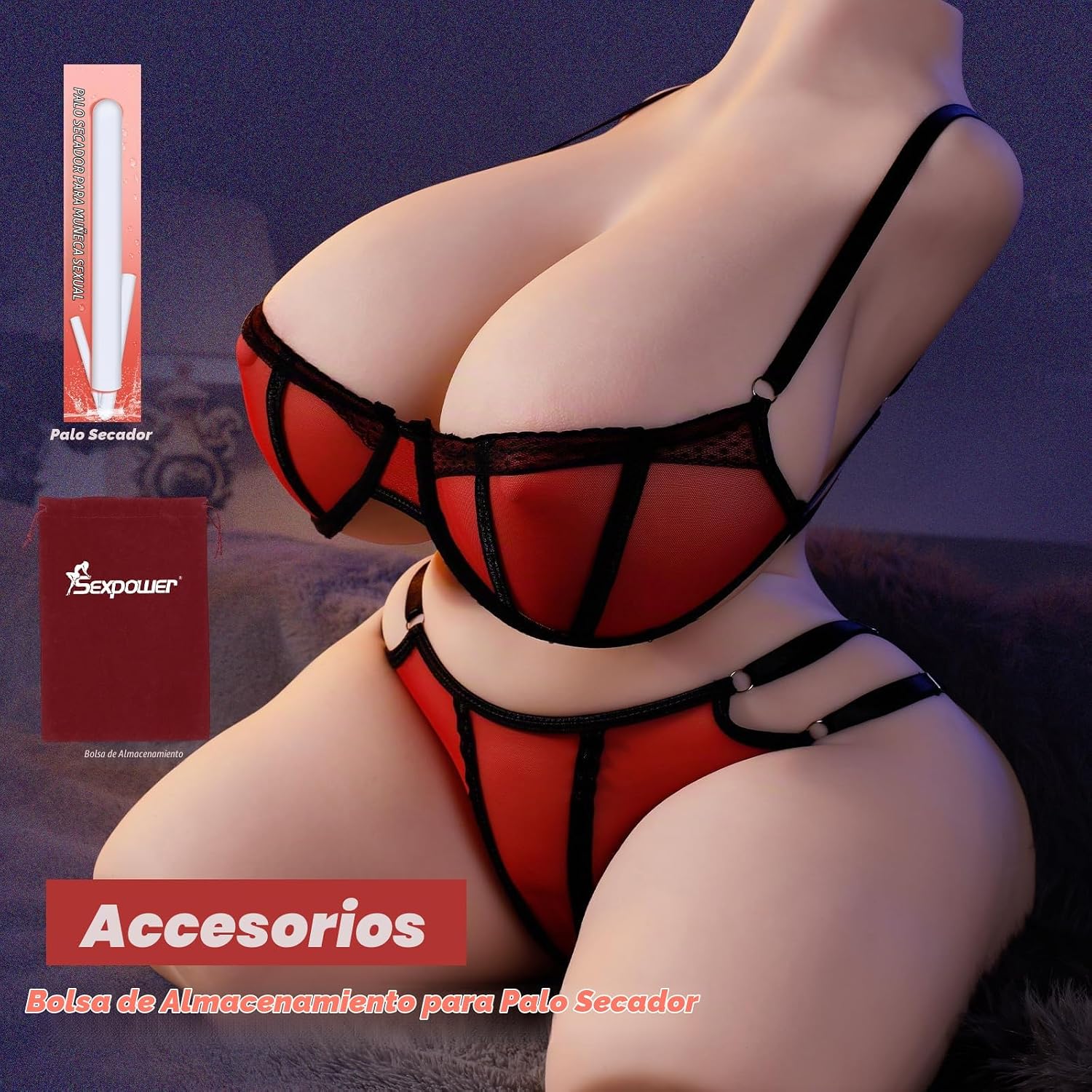 Sexpower Muñeca sexual masculina de 50 libras, juguetes sexuales pa...