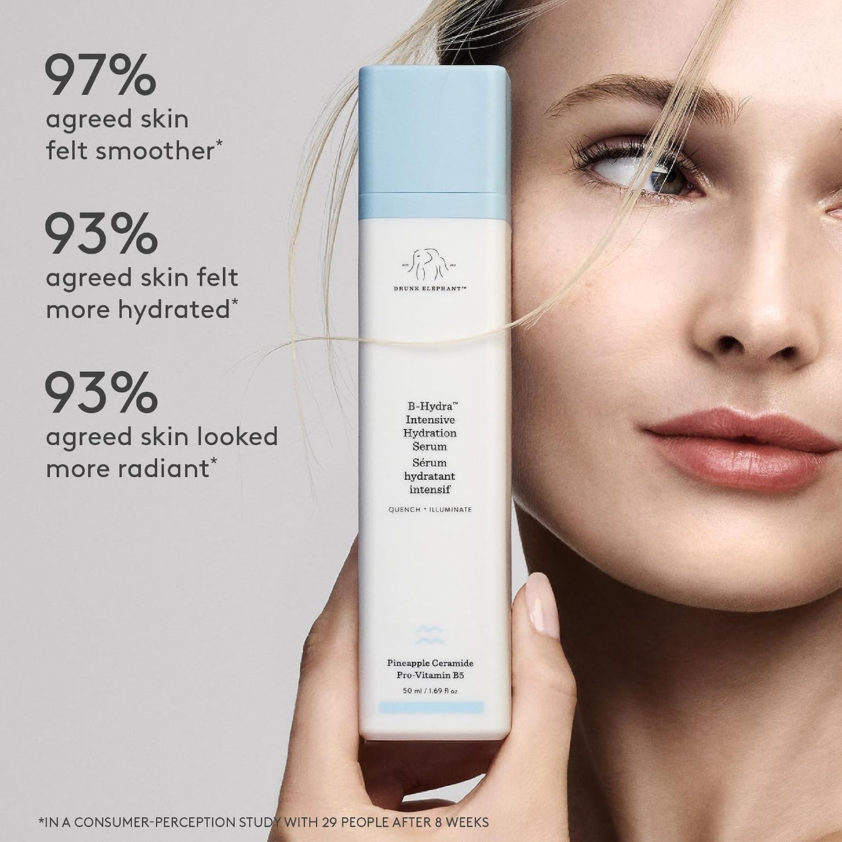 Drunk Elephant B-Hydra gel de hidratación intensiva