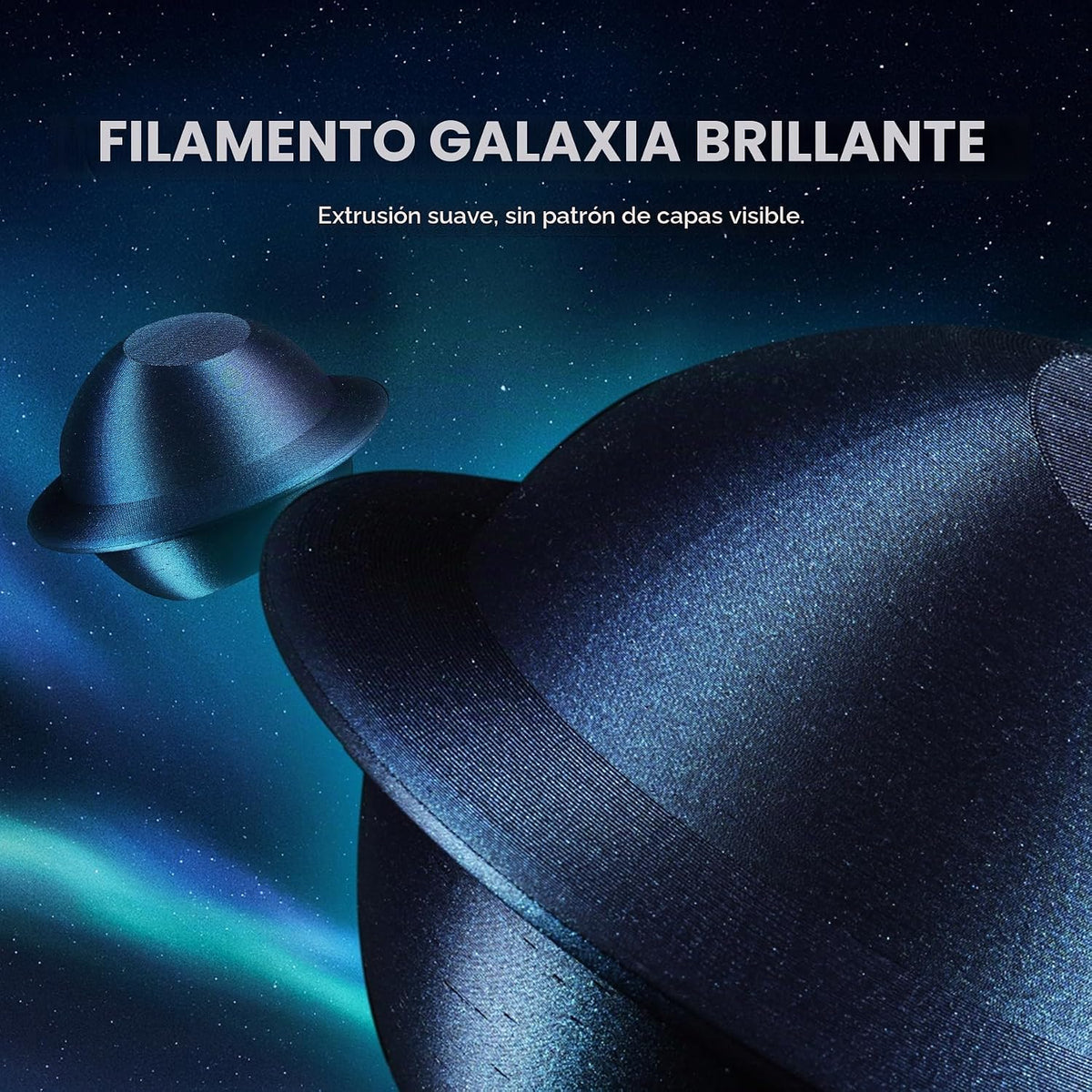 SUNLU Filamento de impresora 3D de ácido poliláctico para galaxia |...